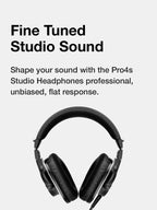 Close-up of closed-back ear cups for sound isolation on Koss Pro4S headphones