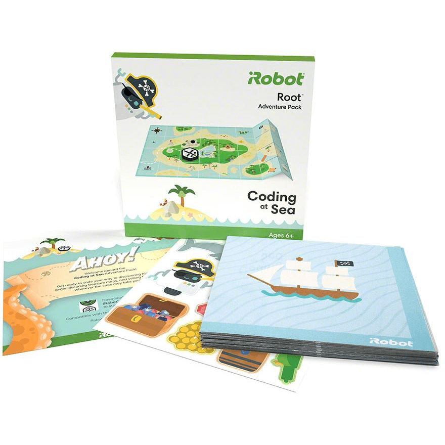 iRobot Root Adventure Pack Coding at Sea STEM robotics activity kit for classroom learning
