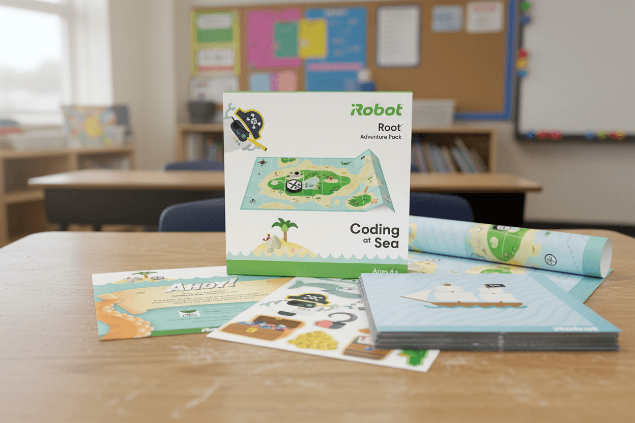 iRobot Root Adventure Pack: Coding at Sea – STEM Robotics Activity Kit