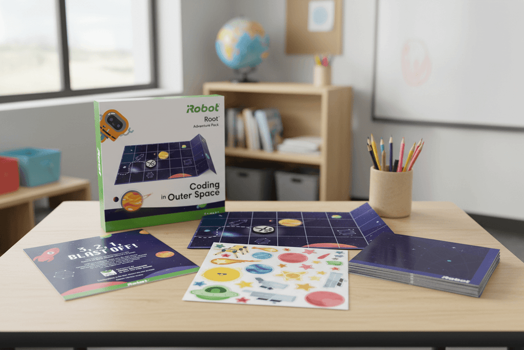 iRobot Root Adventure Pack: Coding in Outer Space – STEM Robotics Activity Kit
