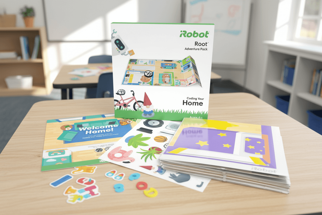 iRobot Root Adventure Pack: Coding Your Home – STEM Robotics Activity Kit