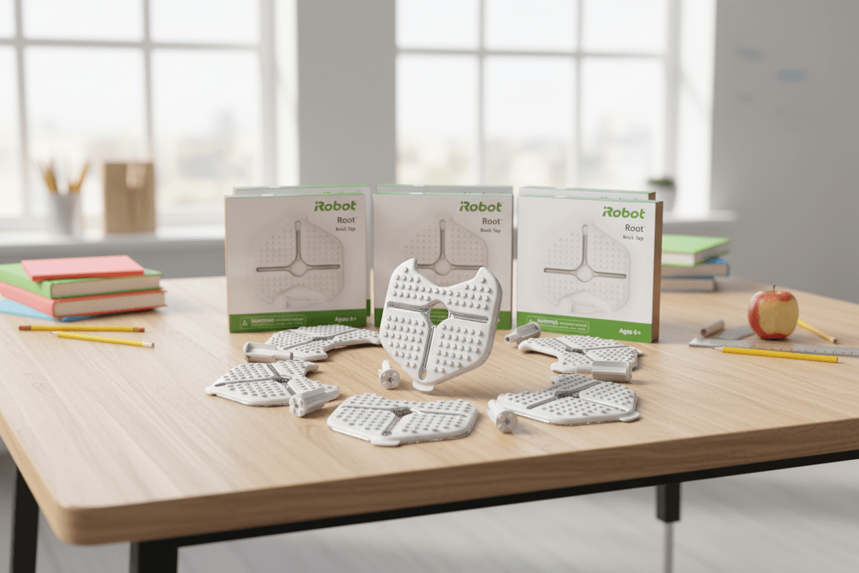 iRobot Root Brick Tops Bundle of 6 – Building Accessory for Root Coding Robots