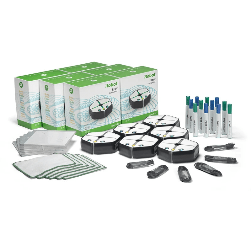 iRobot Root RT601 rt1 classroom pack with 6 coding robots for STEM learning