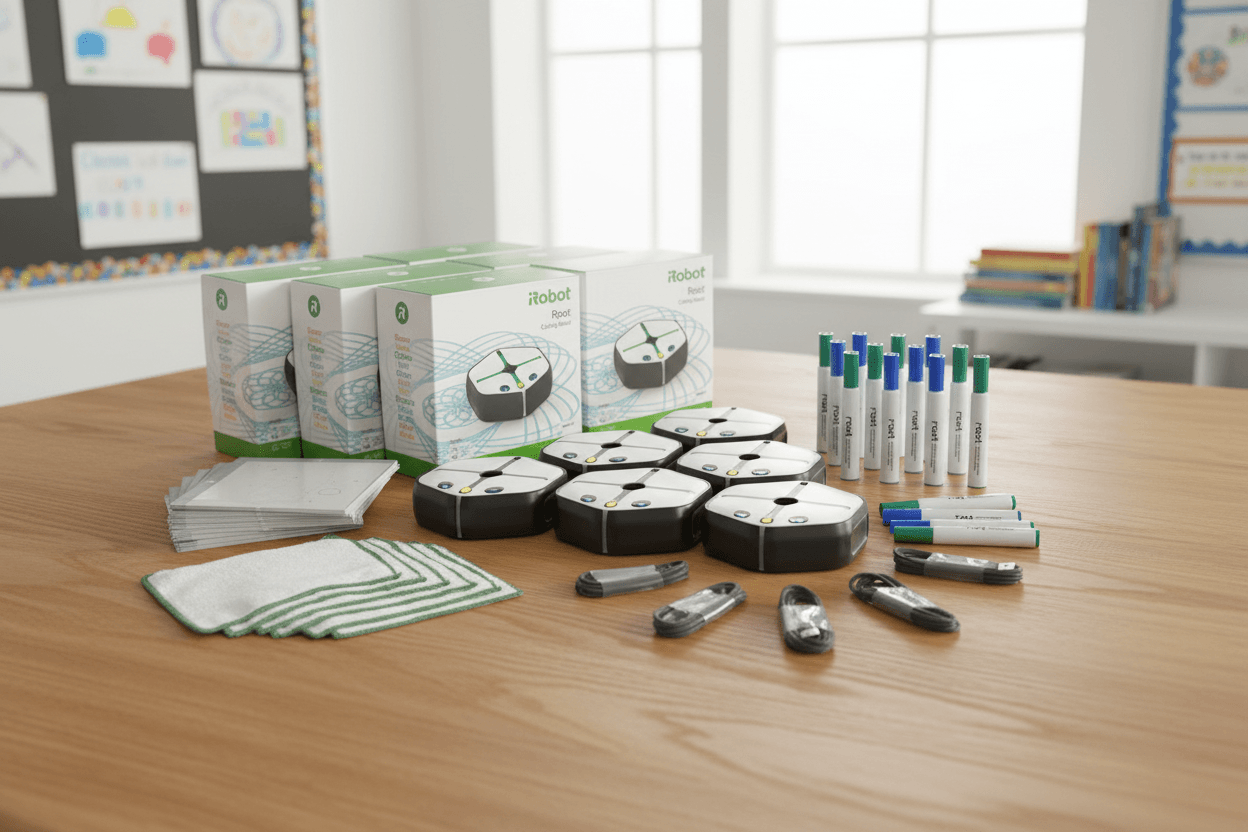 iRobot Root Coding Robot Technology Pack – 12 Pack Classroom STEM & Coding Kit