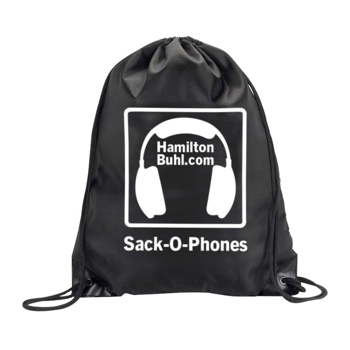 HamiltonBuhl Sack-O-Phones 5 Blue Favoritz Headsets with In-Line Microphone and TRRS Plug