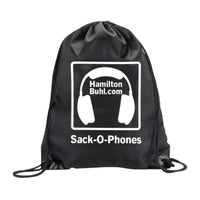 Thumbnail for HamiltonBuhl Sack-O-Phones 5 Blue Favoritz Headsets with In-Line Microphone and TRRS Plug