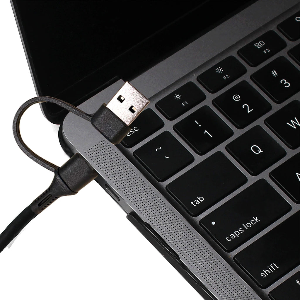 HamiltonBuhl Smart-Trek Deluxe USB-C Headset with Microphone & USB-A Adapter – ST2BKUC