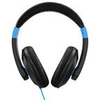 HamiltonBuhl Smart-Trek Deluxe Stereo Headphones – Blue – 50 Pack