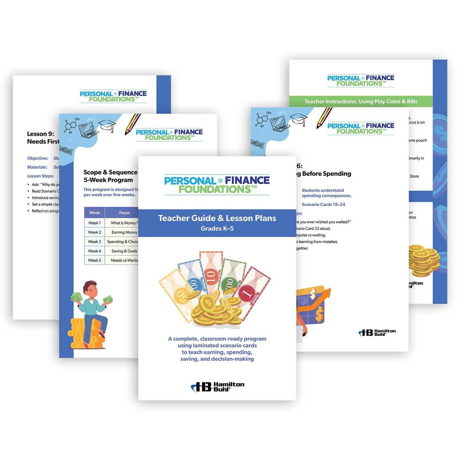 HamiltonBuhl Personal Finance Foundations Classroom Kit (Grades K-5)