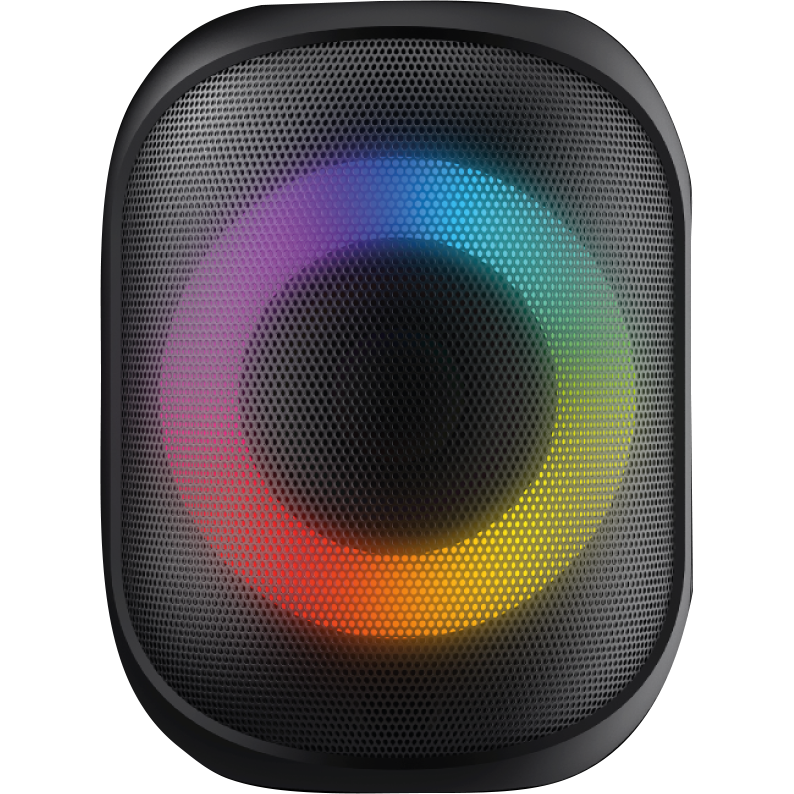 SWAY Fire Flame Hydro Mini IPX waterproof Bluetooth speaker compact wireless speaker with flame light effect and rugged portable design