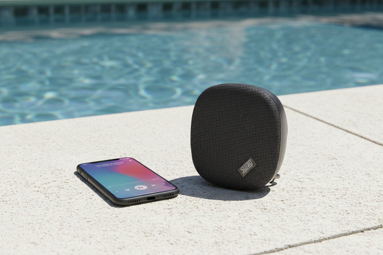 SWAY Splash Extreme Mini IPX Waterproof Bluetooth Speaker