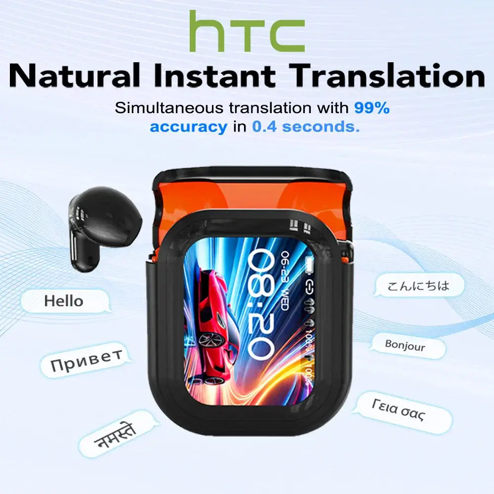 Translator HTC NE20 New Bluetooth 6.0 Wireless Headphones