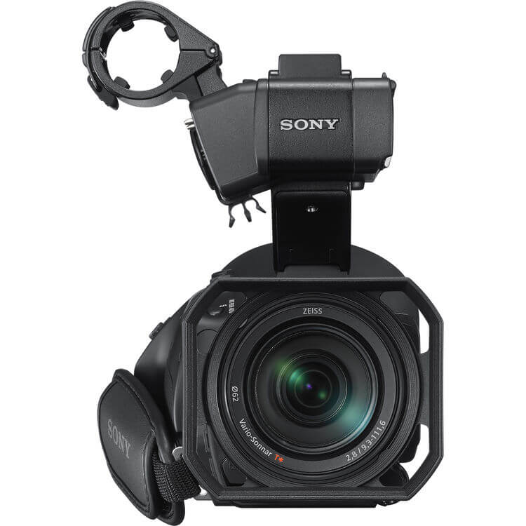 Sony PXW-Z90V 4K video camcorder with Zeiss 12x optical zoom lens