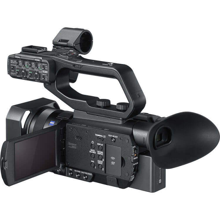 Sony PXW-Z90V handheld 4K HDR camcorder for broadcast and video production