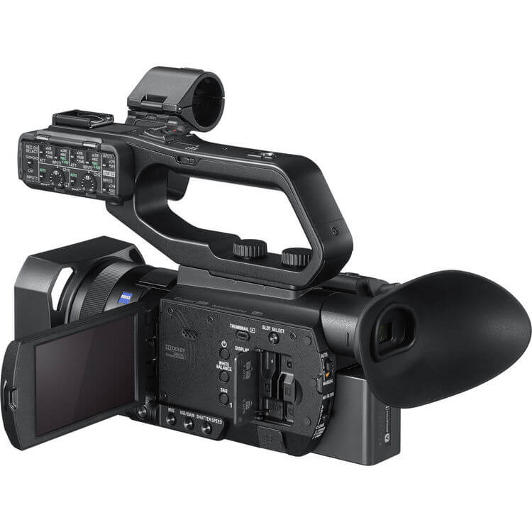 Sony PXW-Z90V handheld 4K HDR camcorder for broadcast and video production