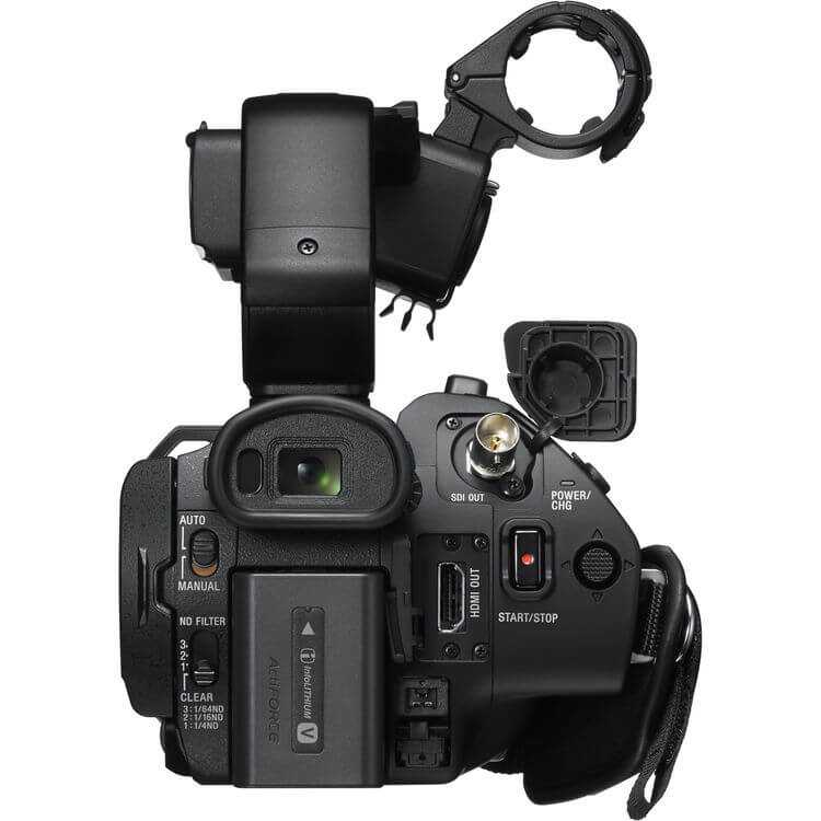 Sony PXW-Z90V professional camcorder with 4K recording and XDCAM format