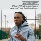 Sony WF-1000XM5 water-resistant true wireless earbuds with IPX4 rating
