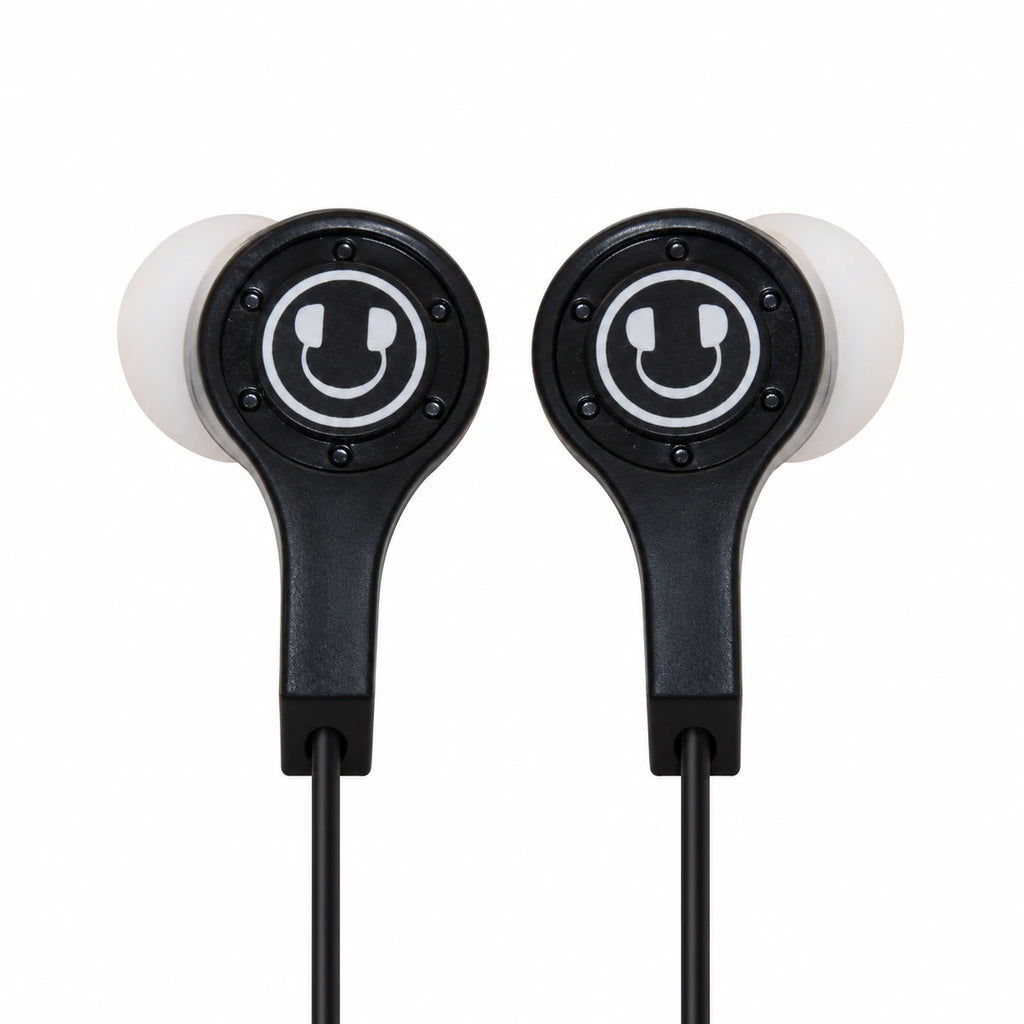 Earbud en ángulo con punta de silicona 50 Pack