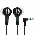 Earbud en ángulo con punta de silicona 50 Pack