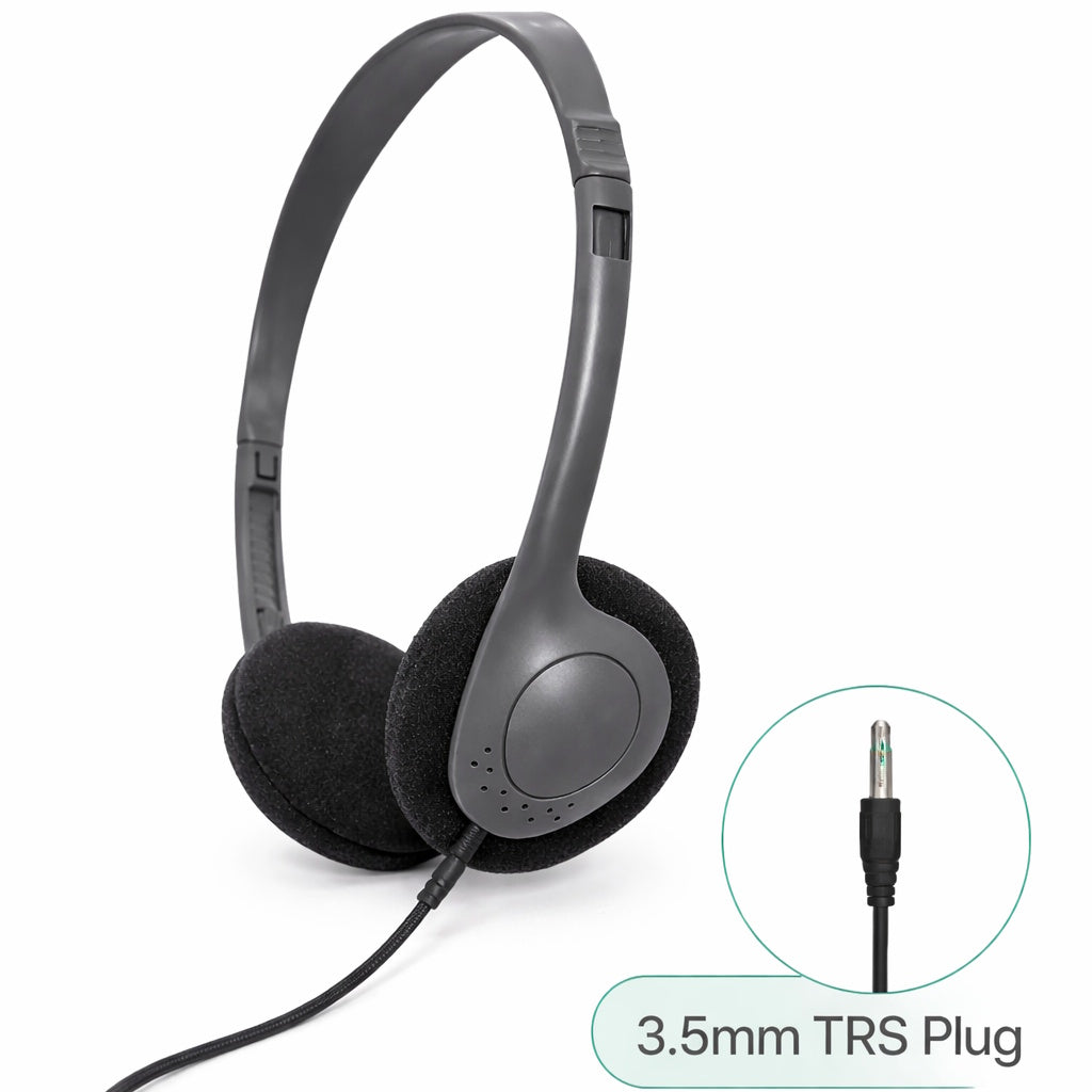 SoundLH Classroom Headphones On-Ear, Foam Cushions