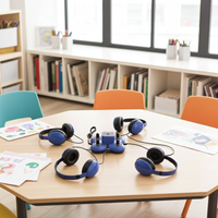 Thumbnail for Kids Non-Powered Listening Center - Blue