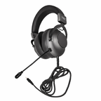 Esports gaming headset with stereo sound, volume control, and 3.5mm TRRS connector