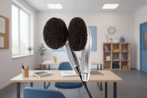 Auriculares escolares con almohadillas de espuma