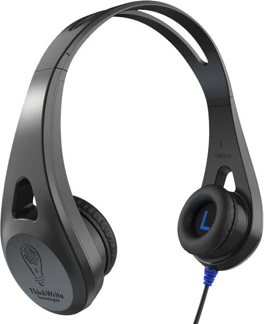 TWT Audio ERGO TW103 headphones, perfect bulk school headphones for education, featuring ergonomic design and USB-C compatibility.