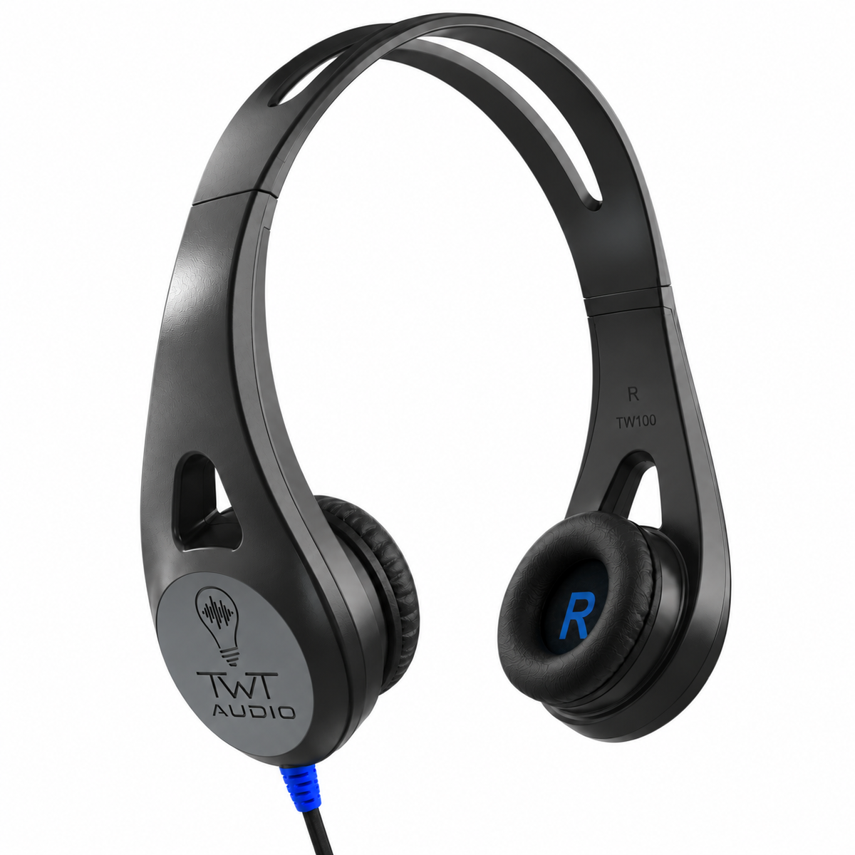 TWT Audio ERGO TW100 on-ear 3.5mm classroom headphones