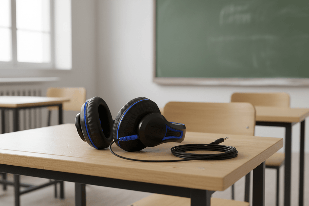 TWT Audio DURO TW203 Headphones – Over-Ear, USB-C Wired Stereo Headset