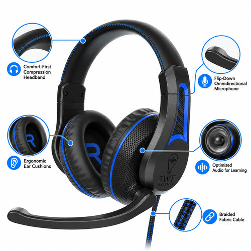 ThinkWrite TW220 Ultra-Durable Pro USB Headset