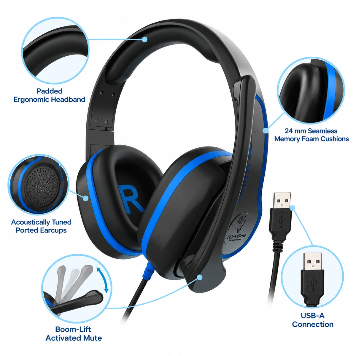 TWT Audio TW320 REVO Headset at Learning Headphones