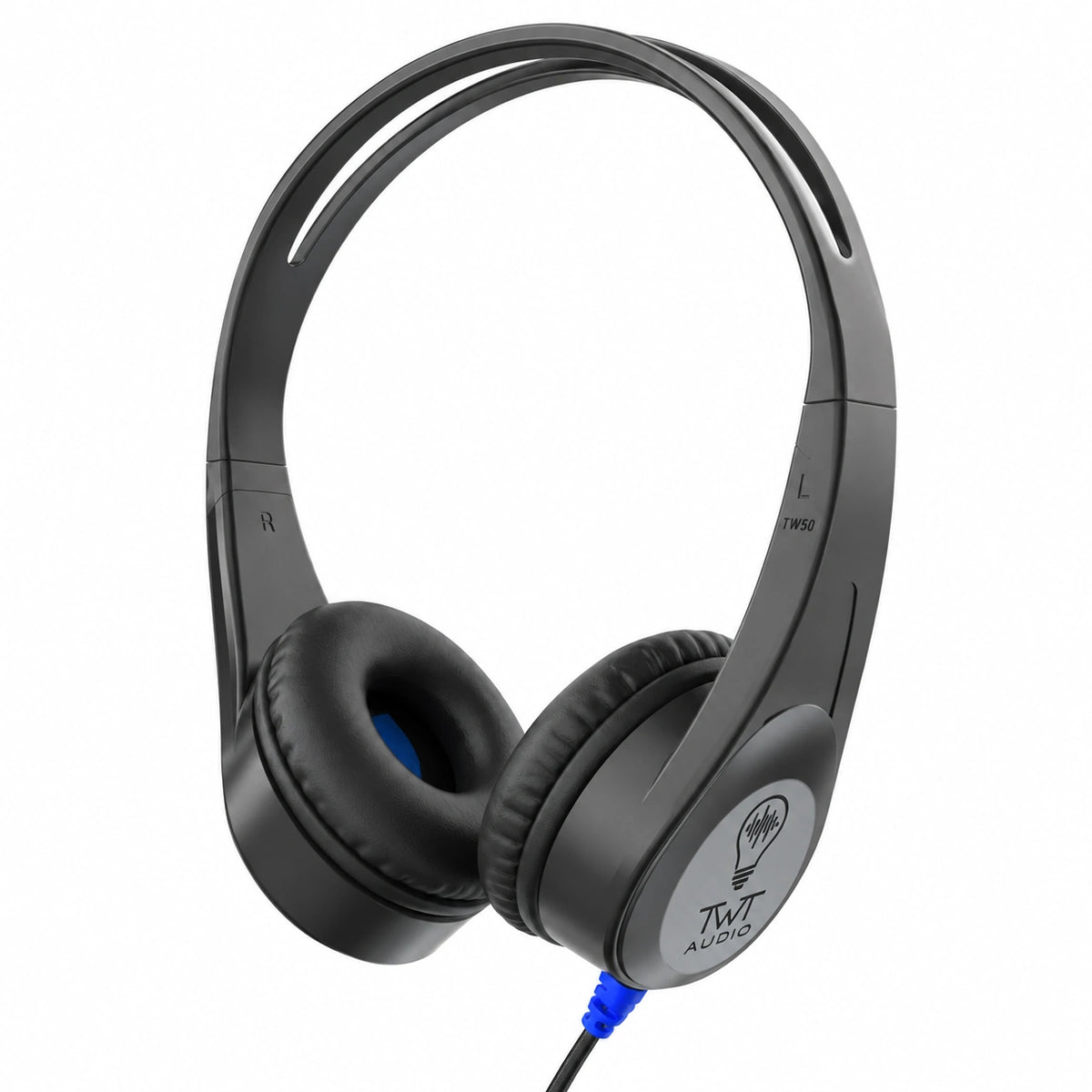 TWT Audio LITE TW50 on-ear 3.5mm classroom headphones