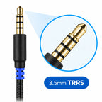TWT Audio LITE TW55 On-Ear Classroom Headset with Microphone – 3.5mm TRRS