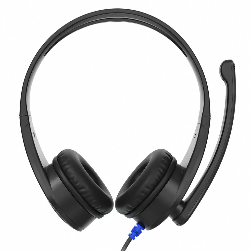 TWT Audio LITE TW55 On-Ear Classroom Headset with Microphone – 3.5mm TRRS