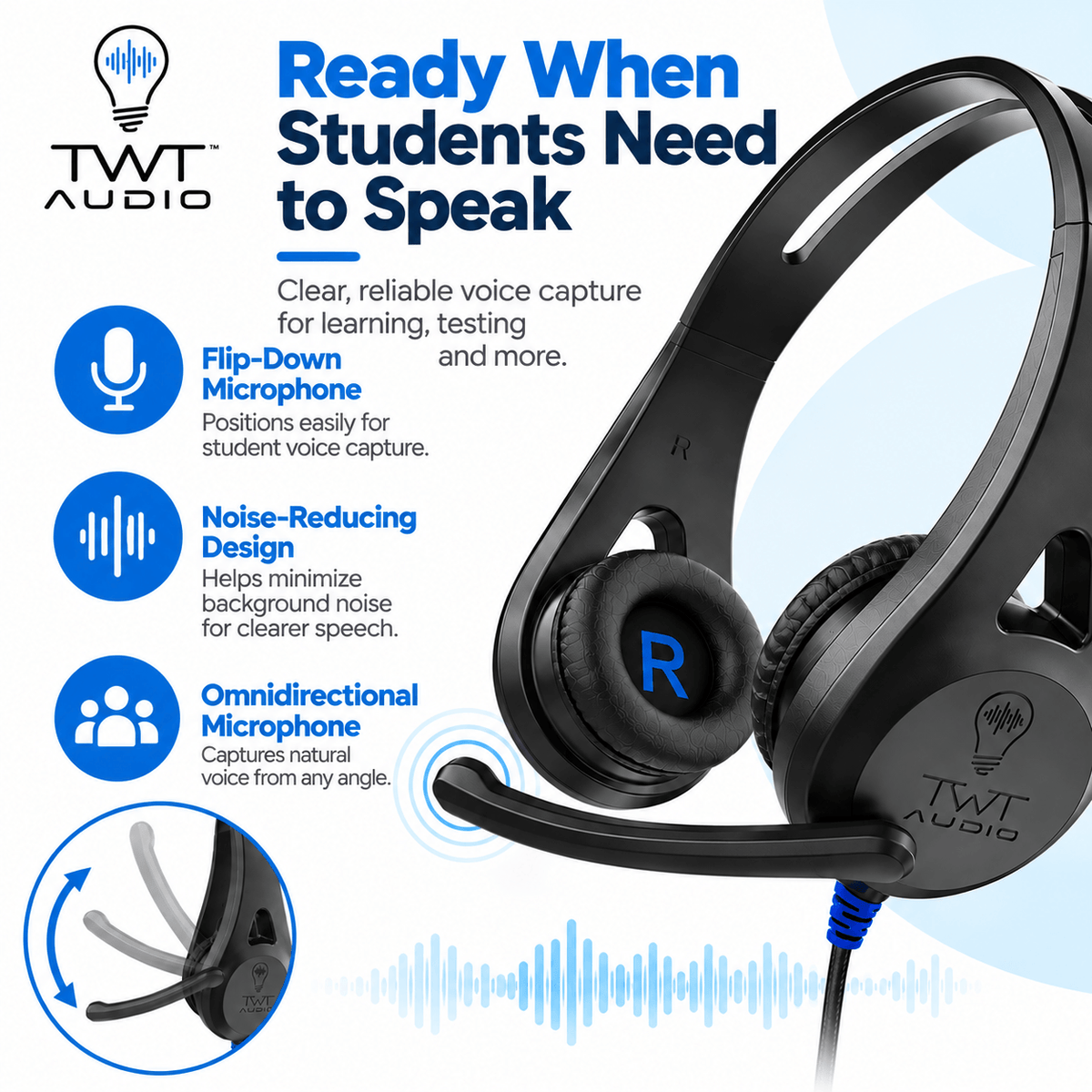 Auriculares USB Ultra Ergo TW-120