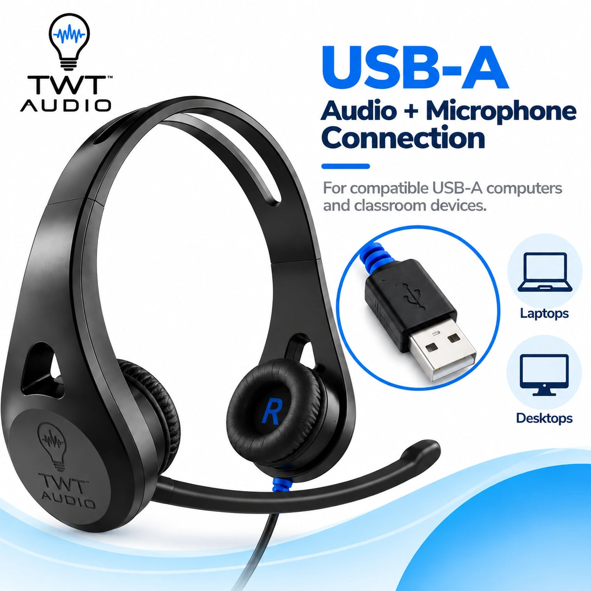 Auriculares USB Ultra Ergo TW-120