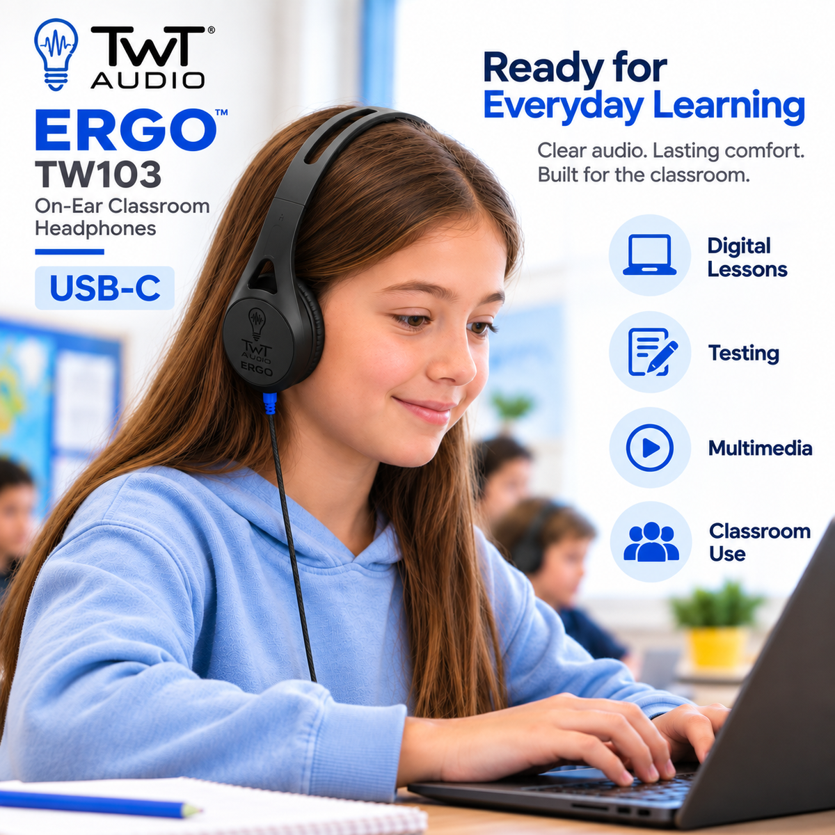 Auriculares TWT Audio ERGO TW103