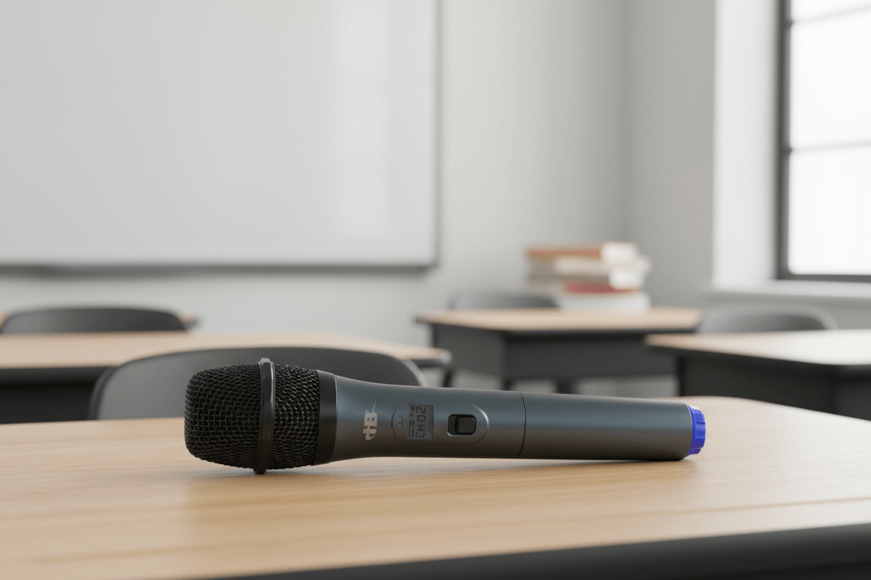 HamiltonBuhl VENU100A Handheld Wireless Mic – Frequency 918.70 MHz