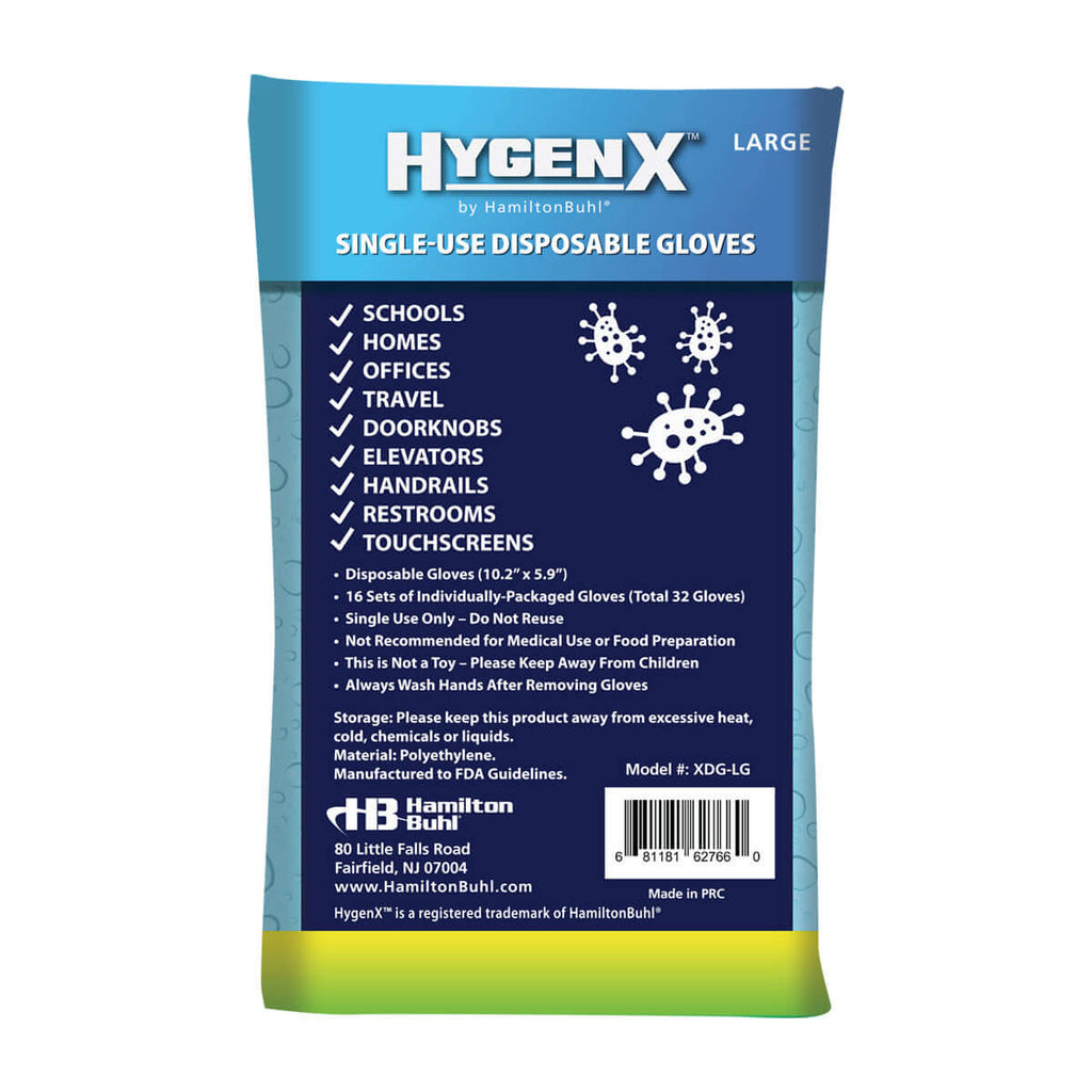 HamiltonBuhl HygenX Disposable Gloves – Bulk Pack (3,200 Pairs)