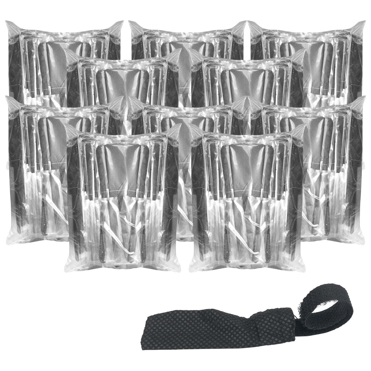 HygenX gooseneck microphone covers with Velcro strap, 1000 piece bulk pack