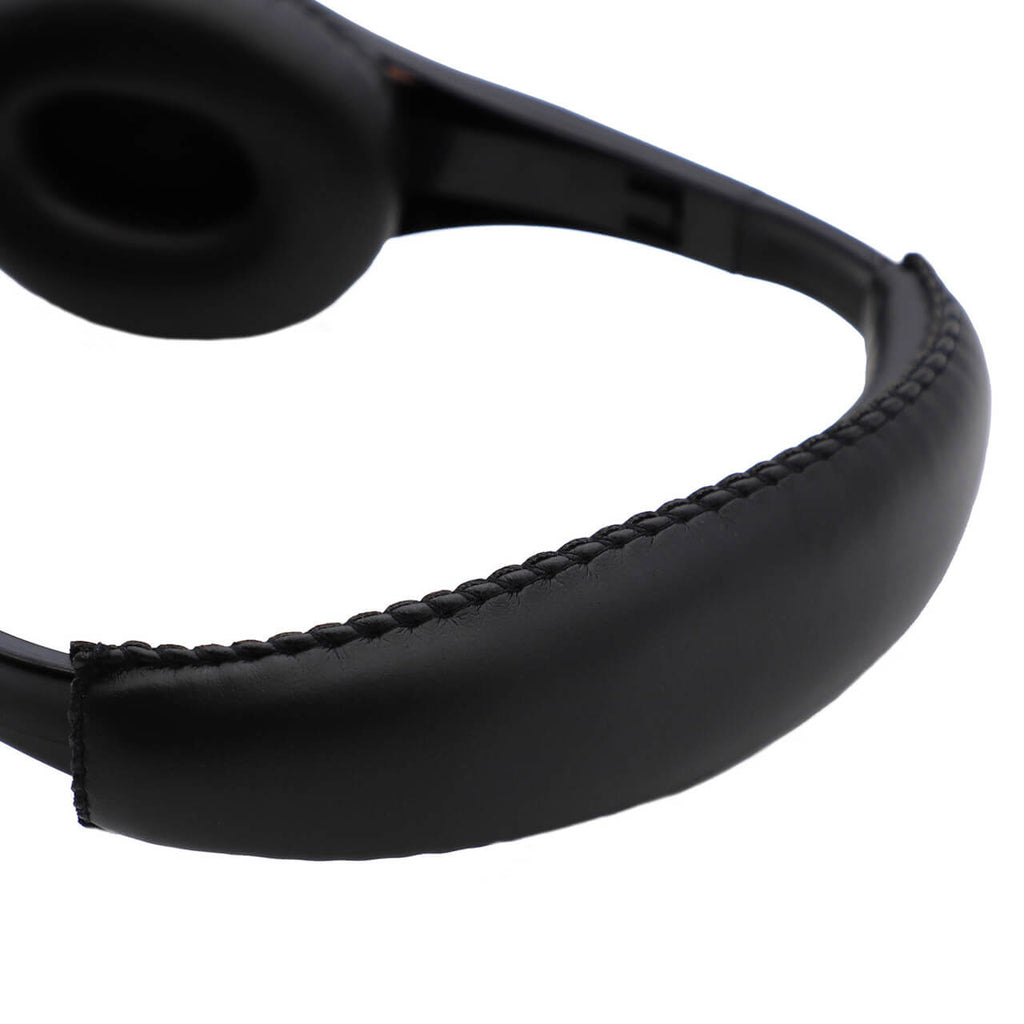 Close-up of AE-35 USB-C headset padding for comfort and durability, ideal for school headphone packs.