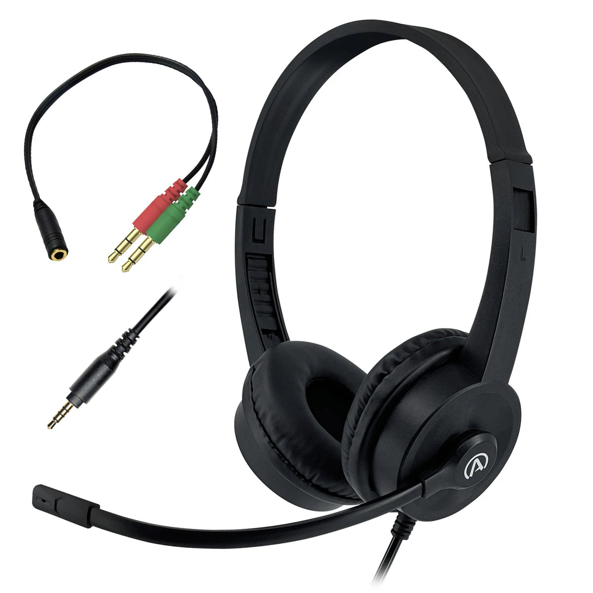 Andrea AC-155 On-Ear Stereo Mobile Headset — product view