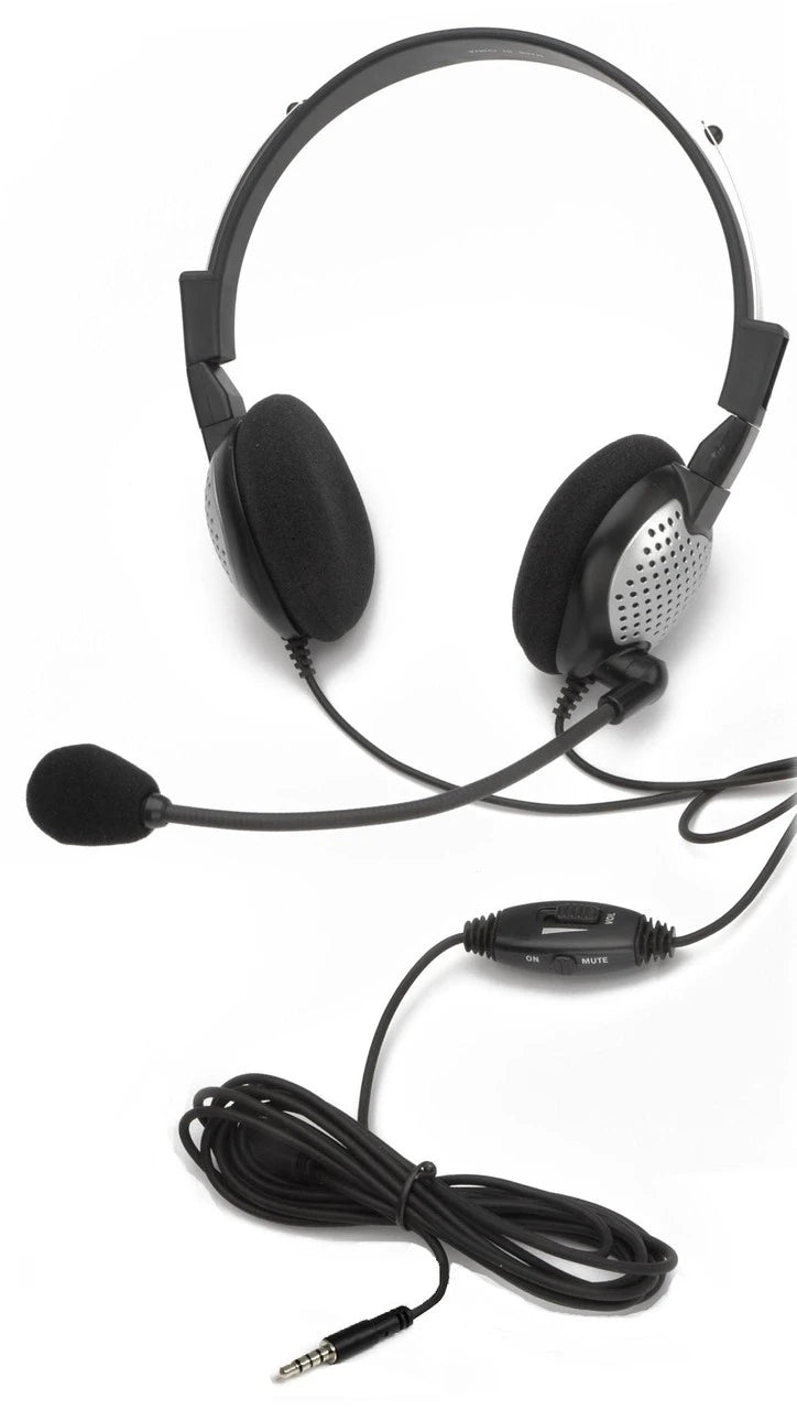 Andrea NC-185M On-Ear Stereo Headset — product view