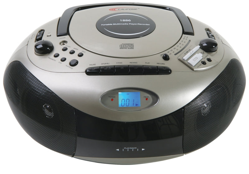 Califone 1886 Spirit SD multimedia player-recorder, player only