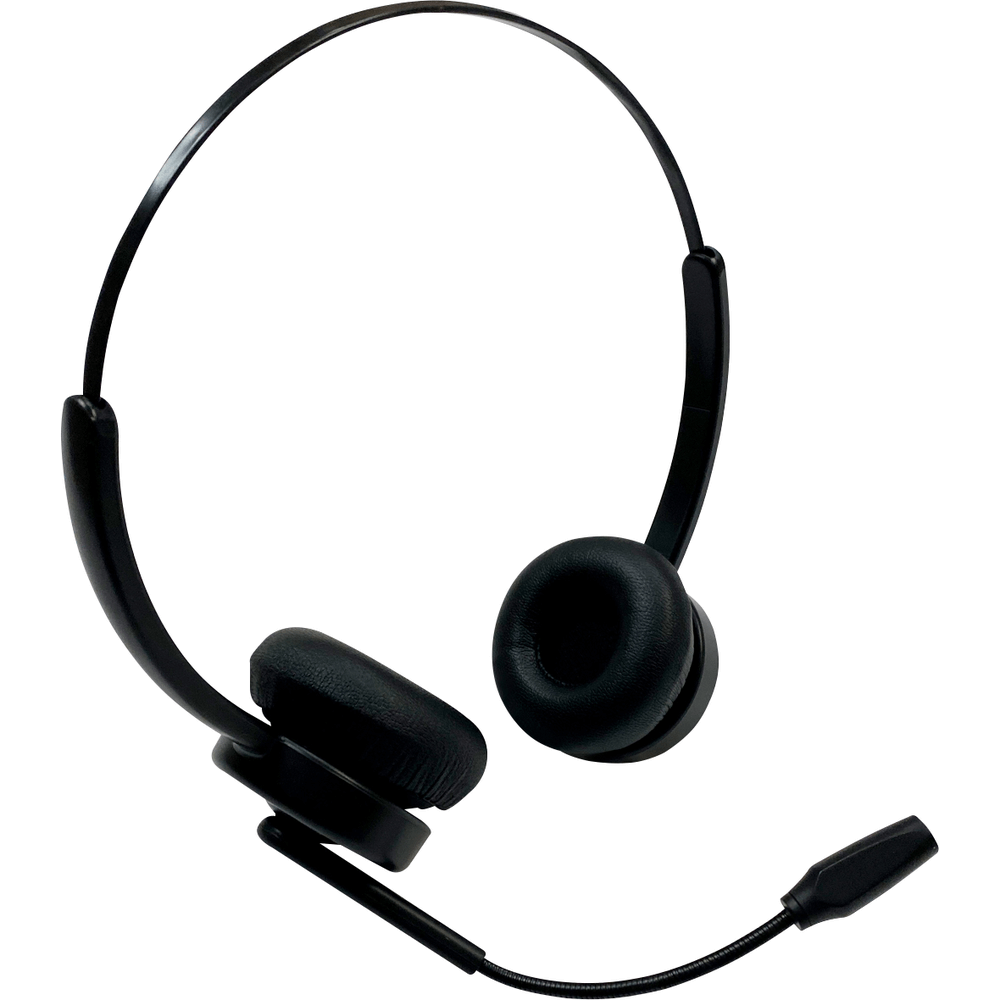 Centon Pro Bluetooth stereo headset with wireless connectivity, padded ear cups, and adjustable boom mic.