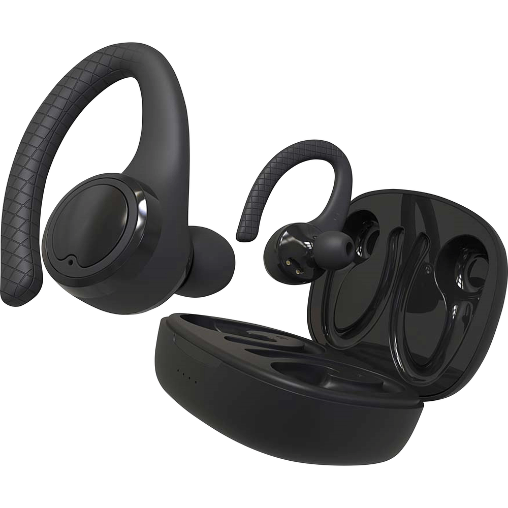 Coby True Wireless Sport Earbuds in Black by Coby