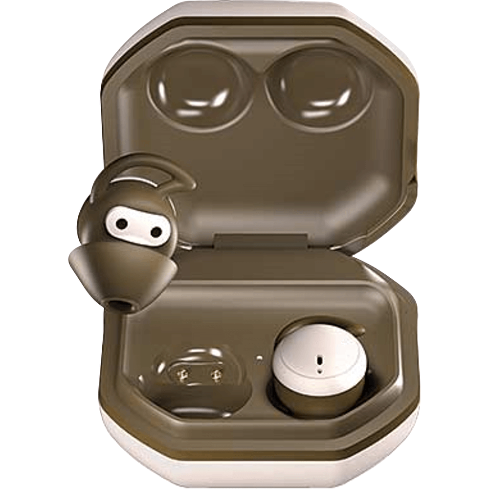 Coby True Wireless Sleep Comfort Earbuds in Beige by Coby