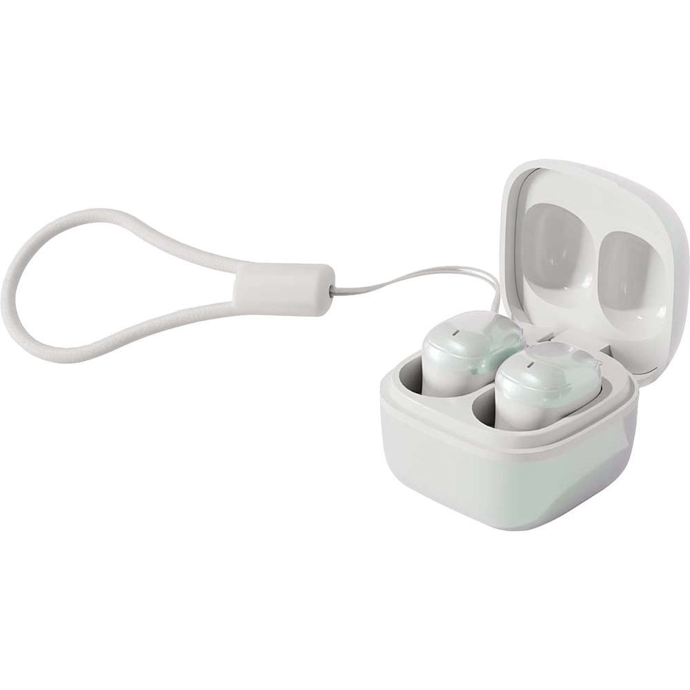 Coby Mini True Wireless Earbuds in Pearl White by Coby