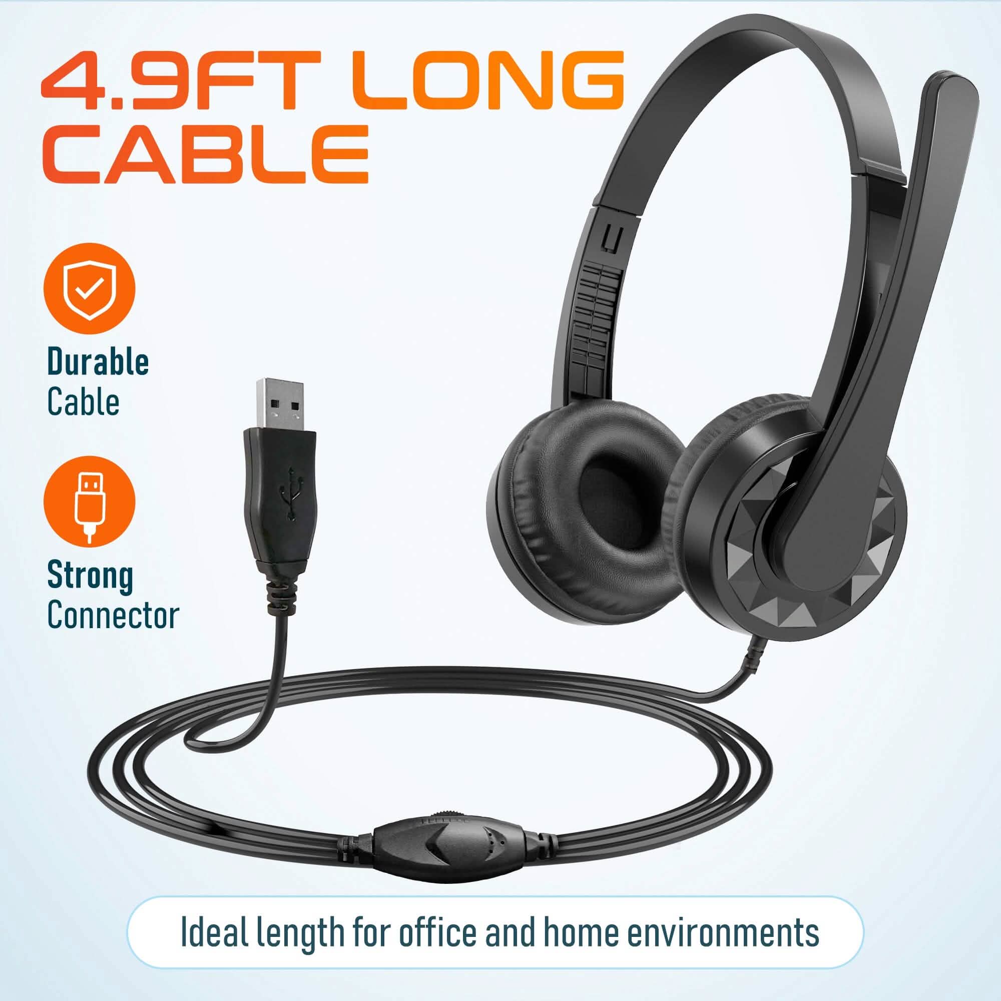 Delton 12Y USB Classroom Headset with Microphone